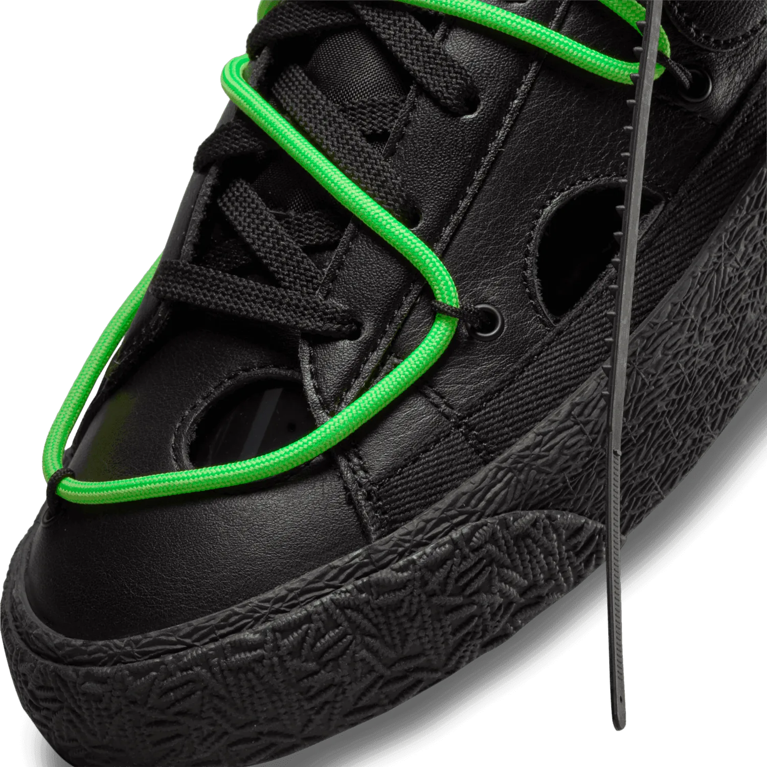 Nike Blazer Low 77 Off-White Electro Green image 8