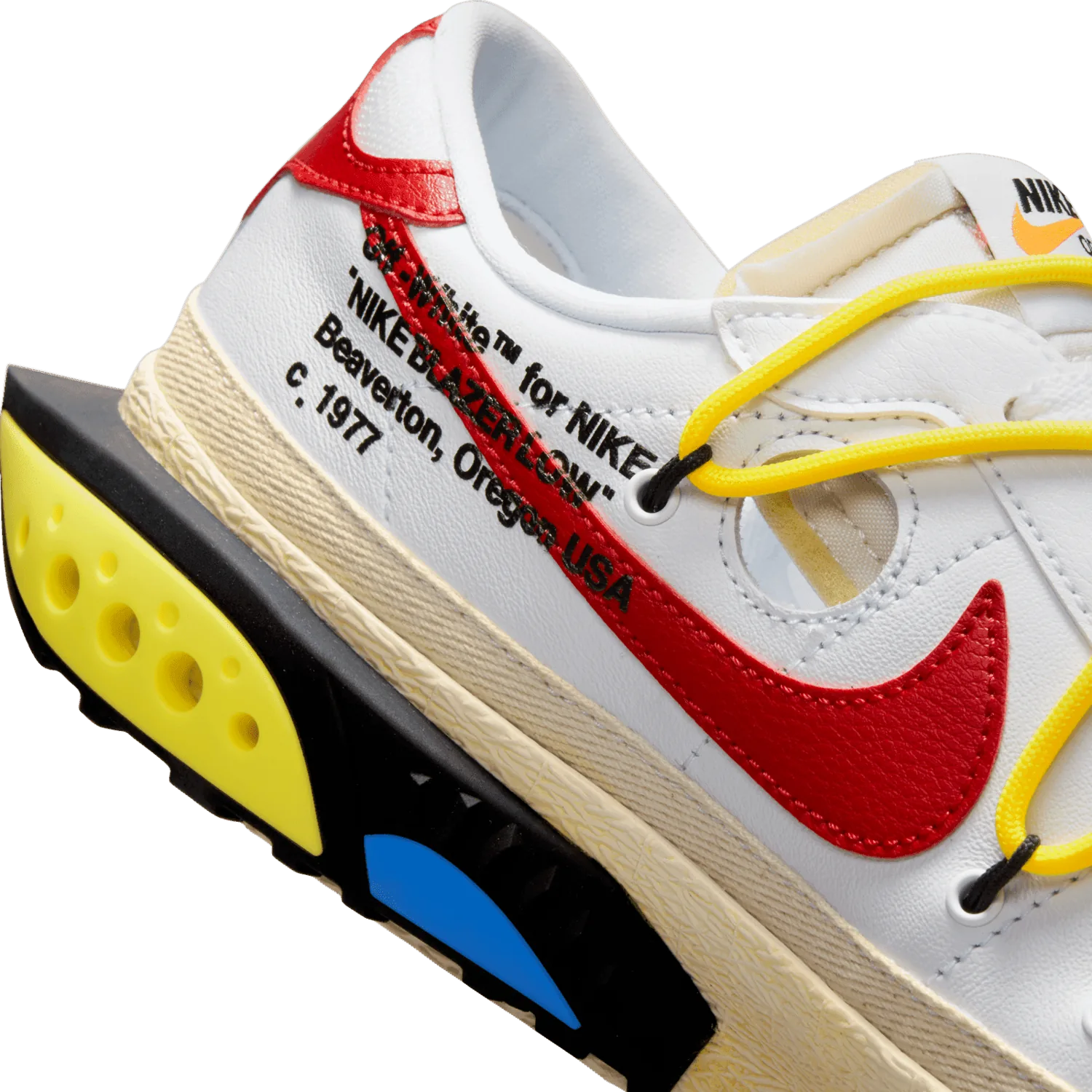 Nike Blazer Low 77 Off-White University Red image 11