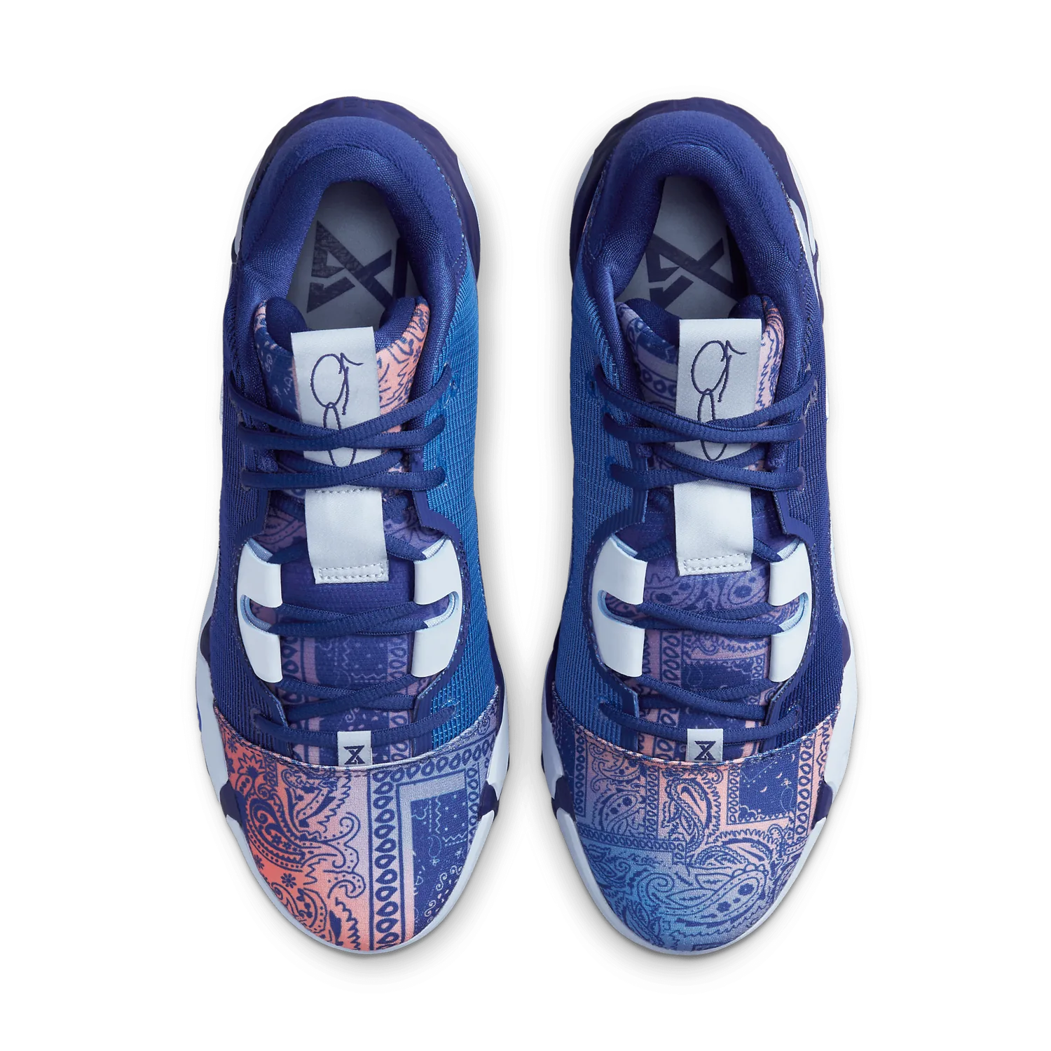 Nike PG 6 Blue Paisley image 3