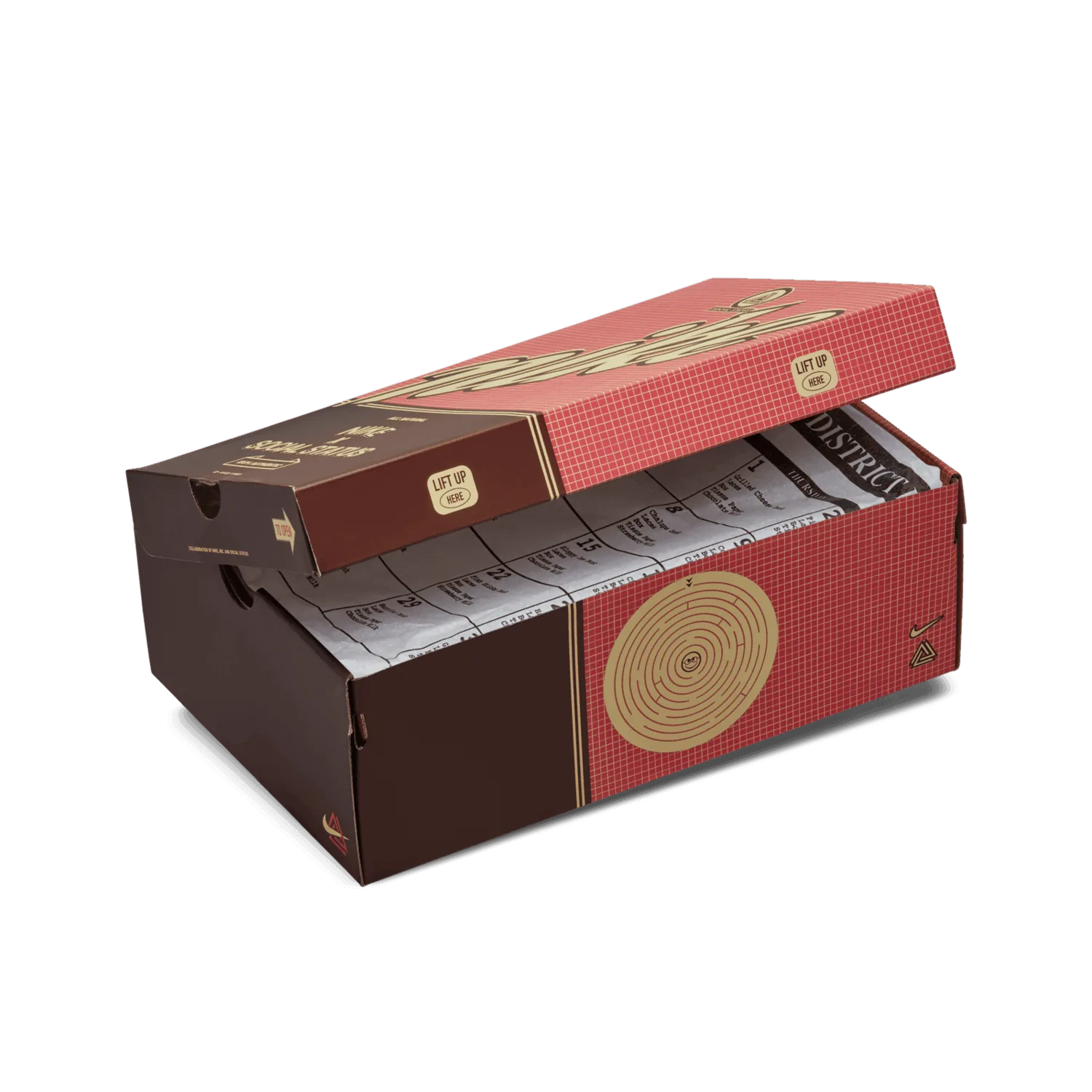 Nike Dunk Mid Social Status Free Lunch Strawberry Milk image 5