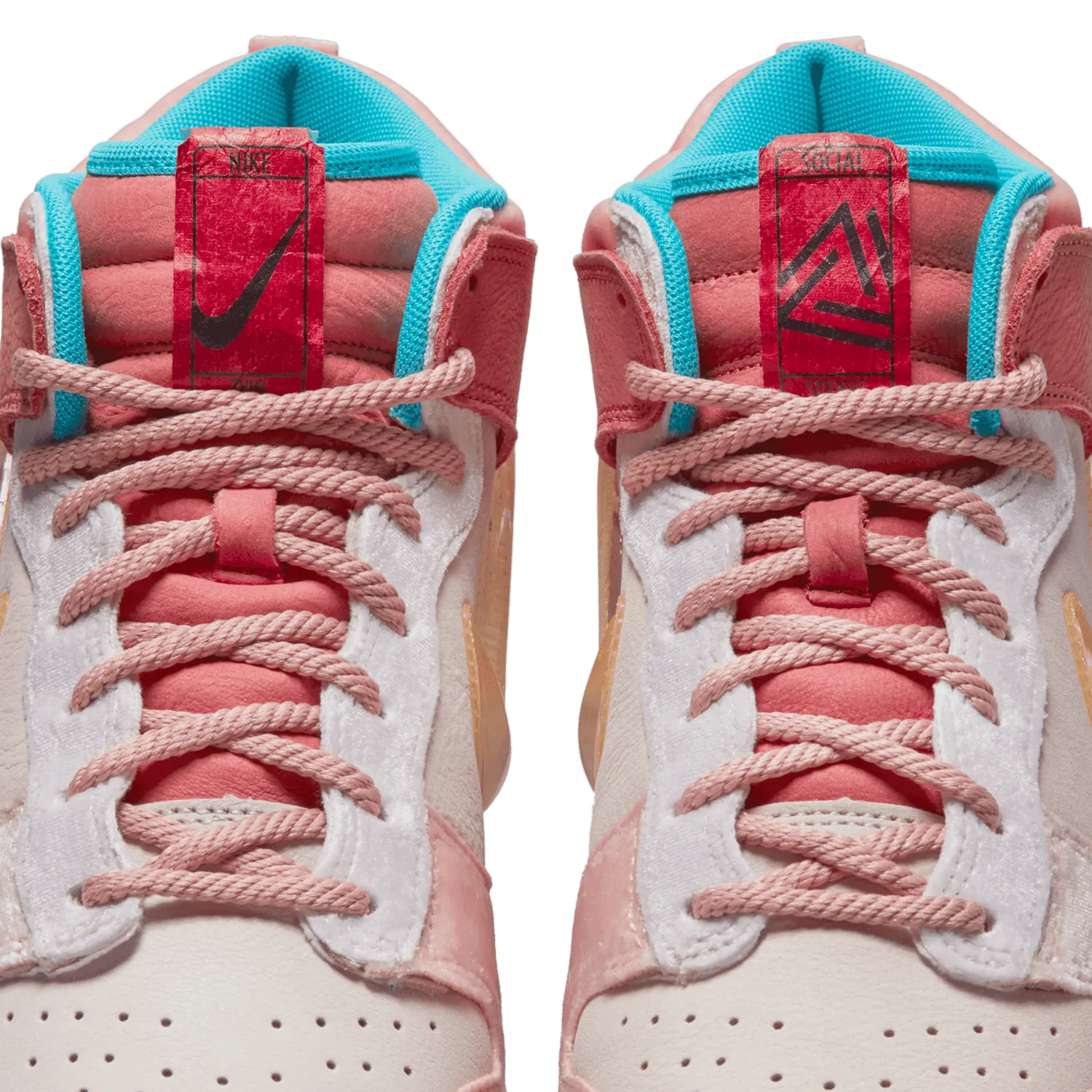 Nike Dunk Mid Social Status Free Lunch Strawberry Milk image 13