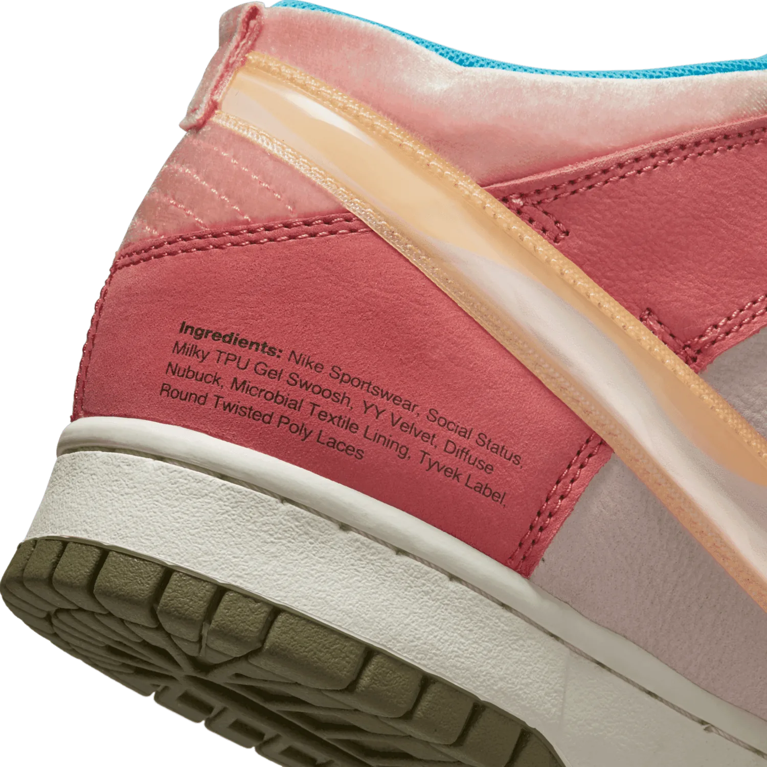 Nike Dunk Mid Social Status Free Lunch Strawberry Milk image 15