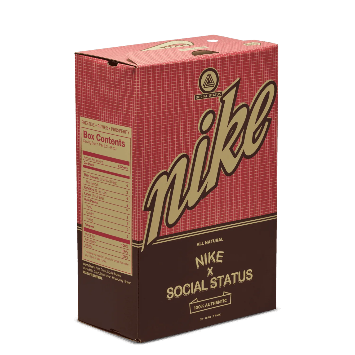 Nike Dunk Mid Social Status Milk Carton Burnt Brown image 6