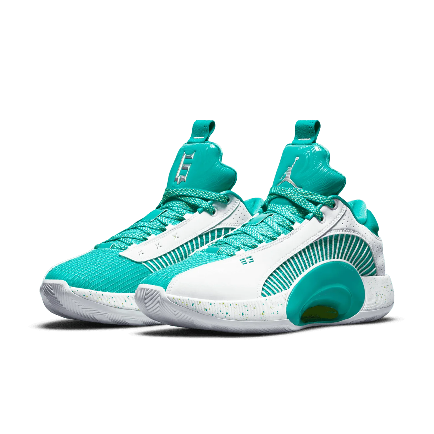 Air Jordan XXXV Guo Ailun Jade Green image 4