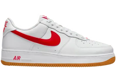 Nike Air Force 1 '07 Low Color of the Month University Red Gum