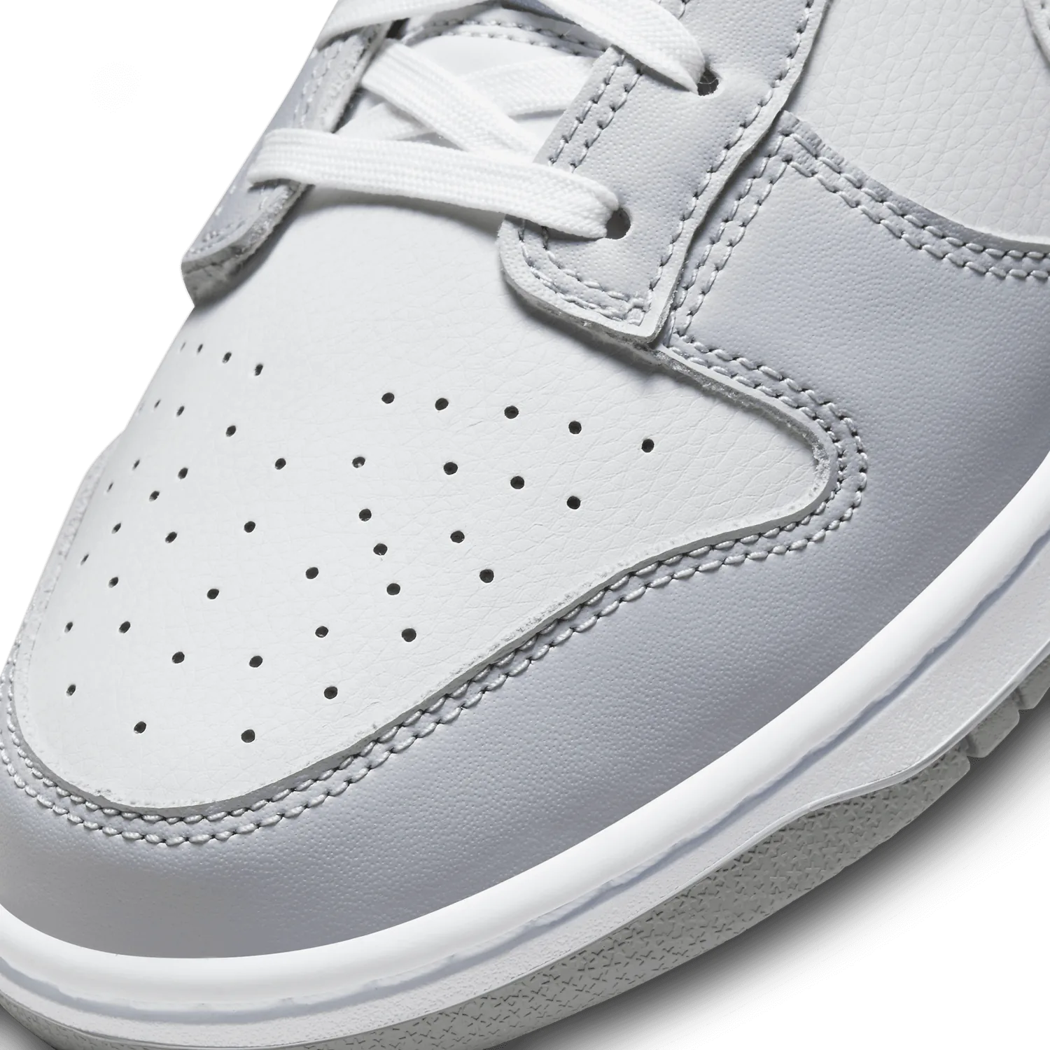Nike Dunk Low Grey White image 5