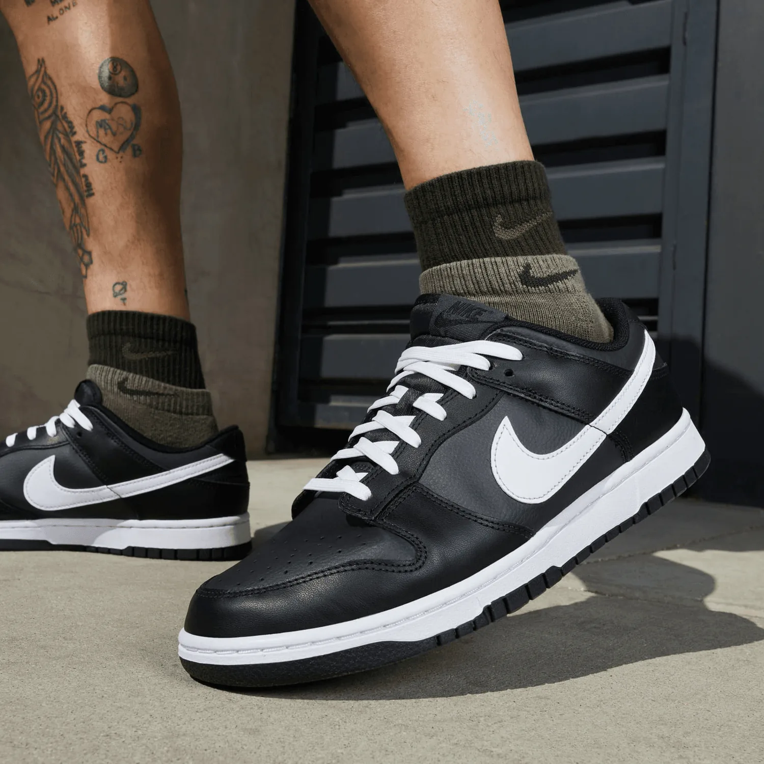 Nike Dunk Low Black White (2022) image 2