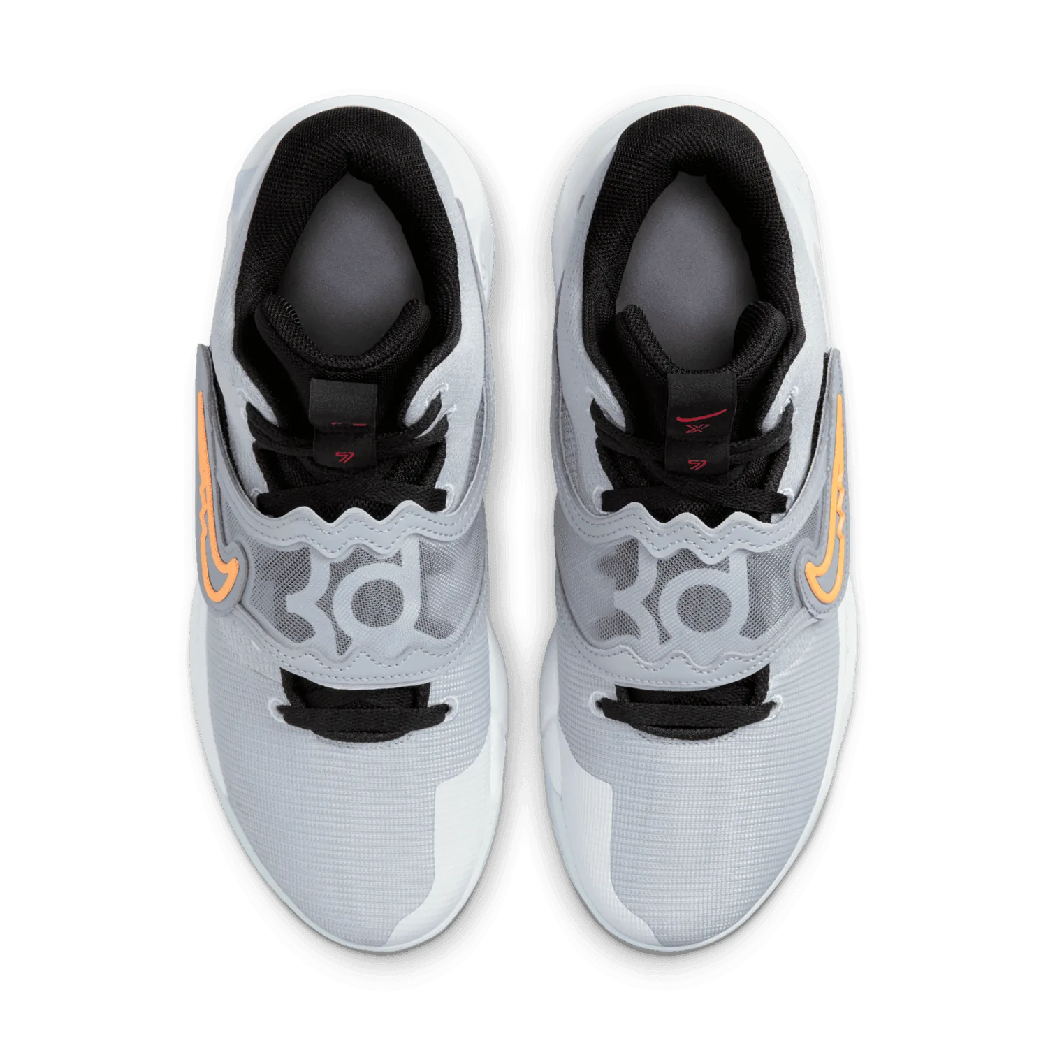 Nike KD Trey 5 X Wolf Grey Volt Crimson image 2