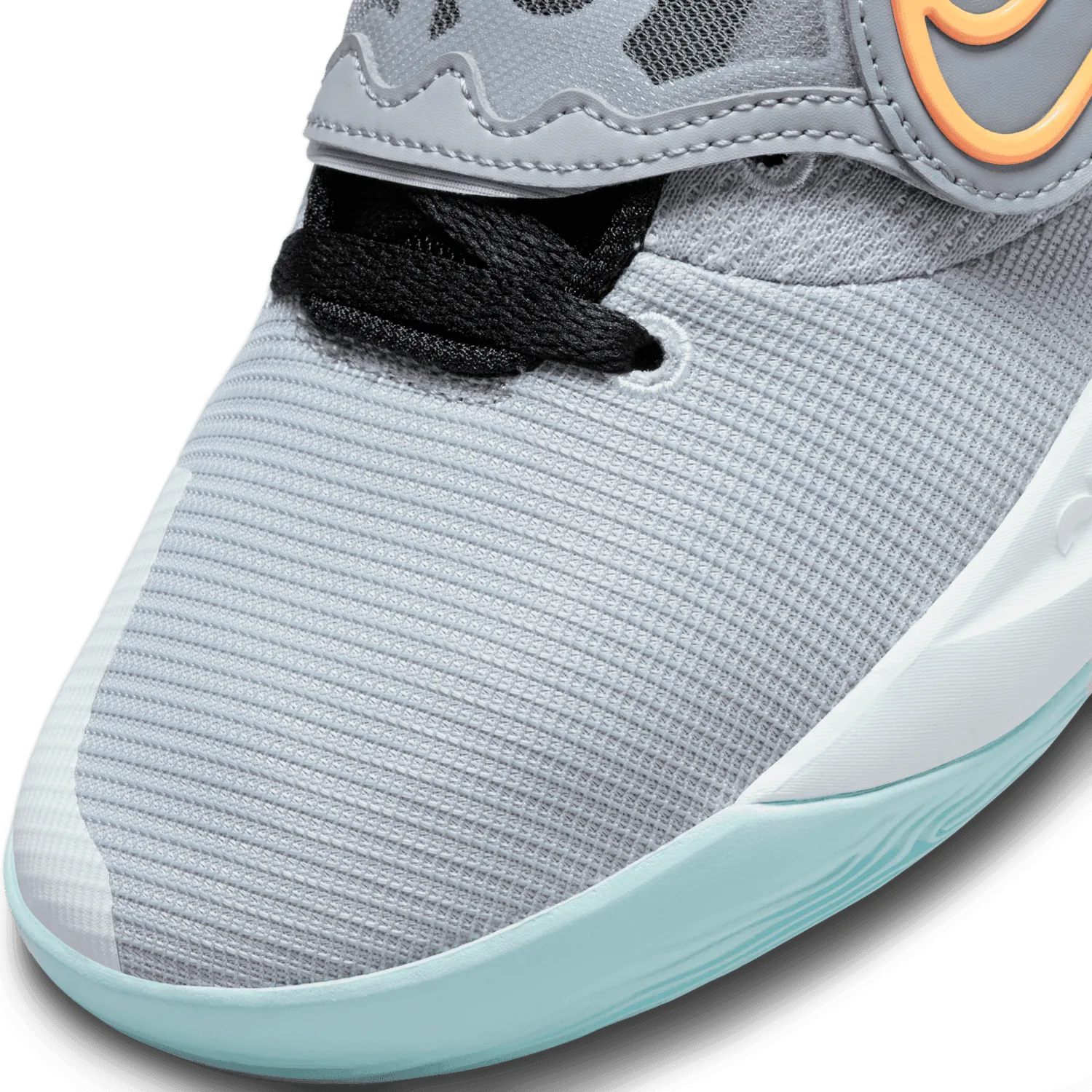 Nike KD Trey 5 X Wolf Grey Volt Crimson image 5
