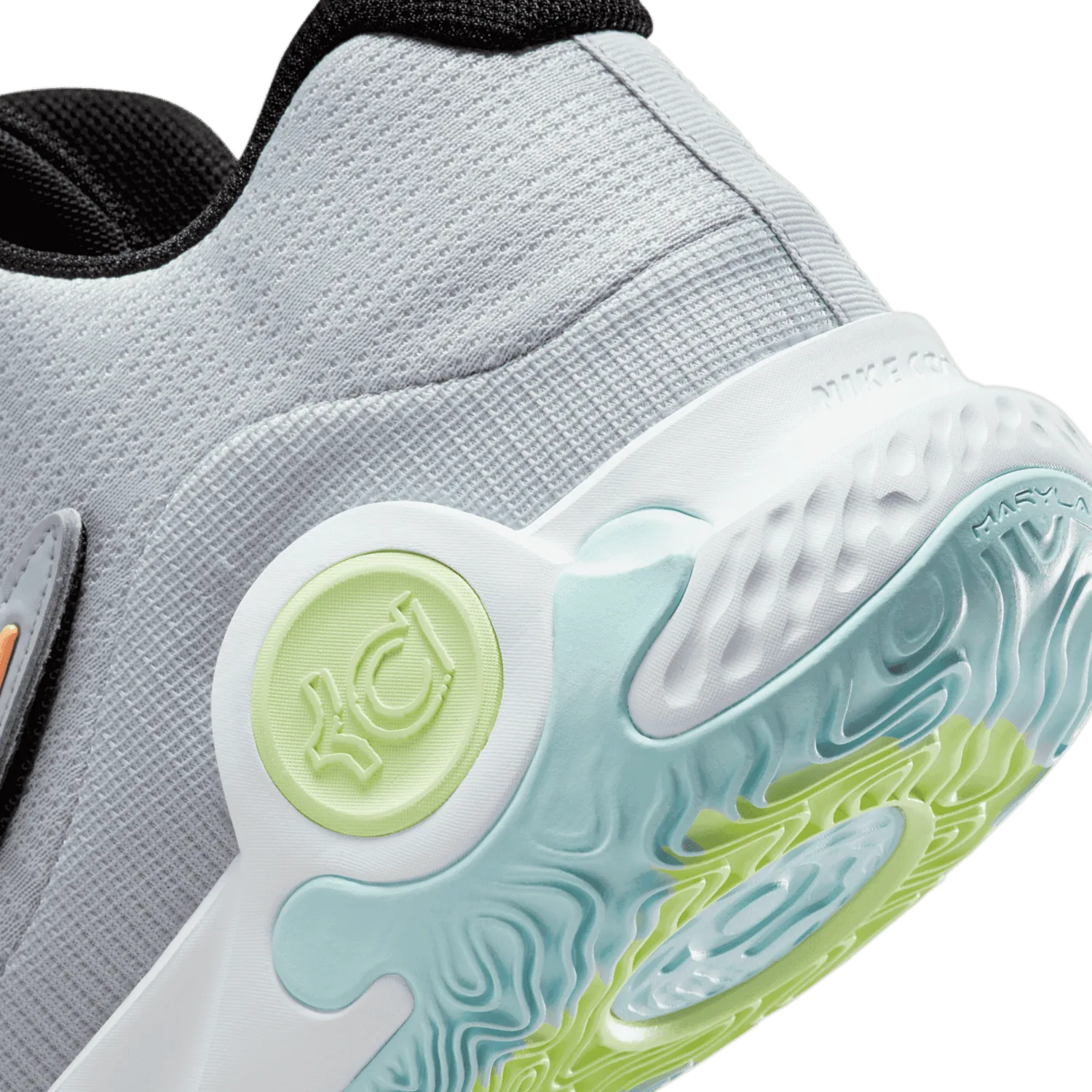 Nike KD Trey 5 X Wolf Grey Volt Crimson image 6