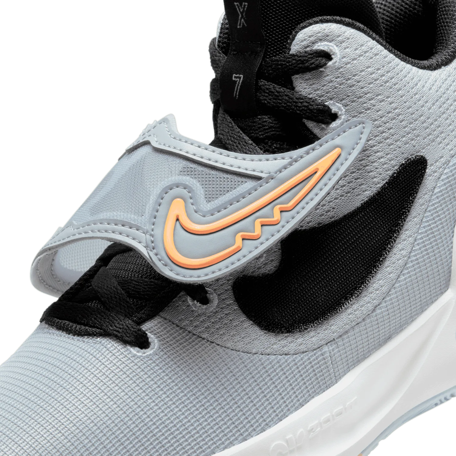Nike KD Trey 5 X Wolf Grey Volt Crimson image 7