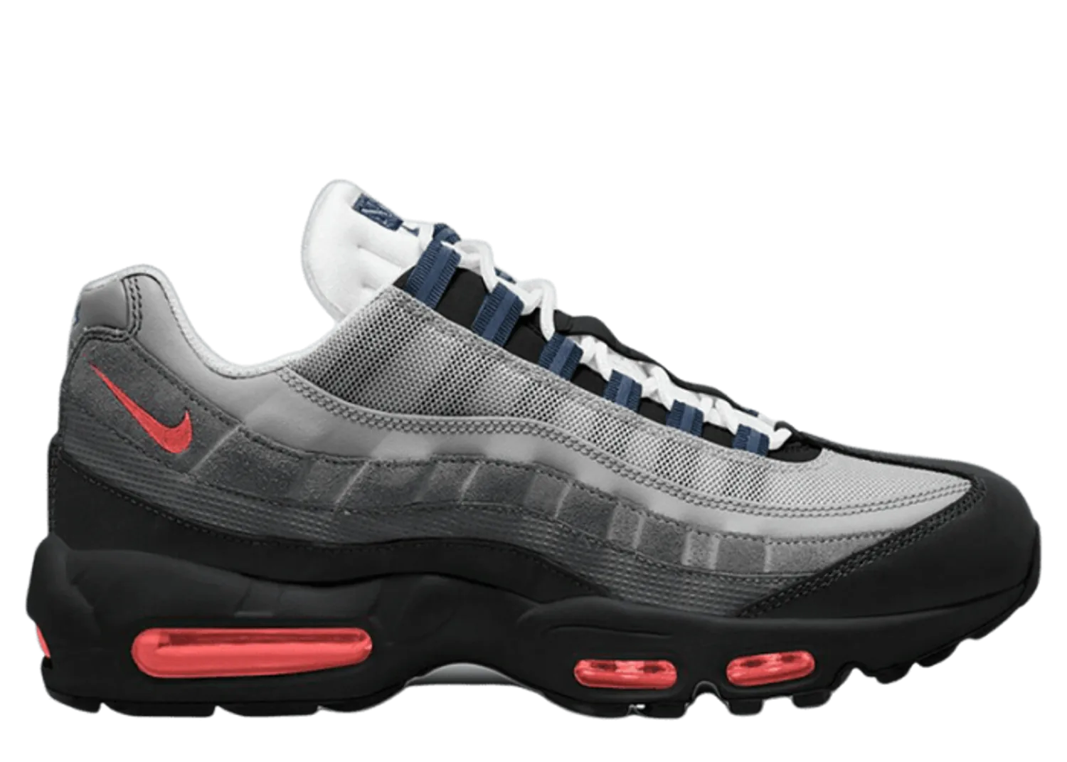 Nike Air Max 95 Black Track Red Anthracite