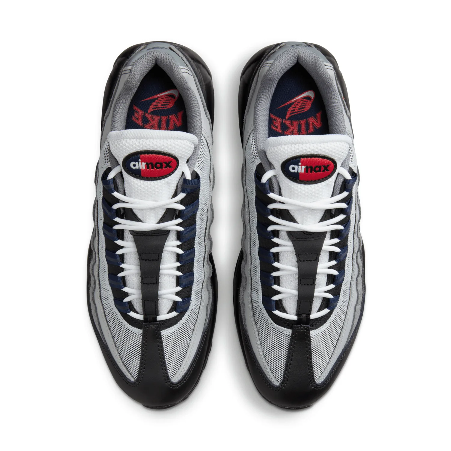 Nike Air Max 95 Black Track Red Anthracite image 5
