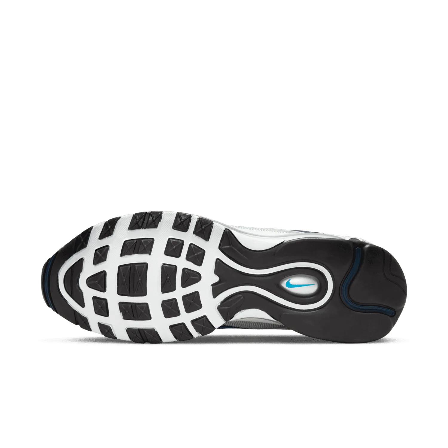 Nike Air Max 97 Metallic Silver Chlorine Blue image 4