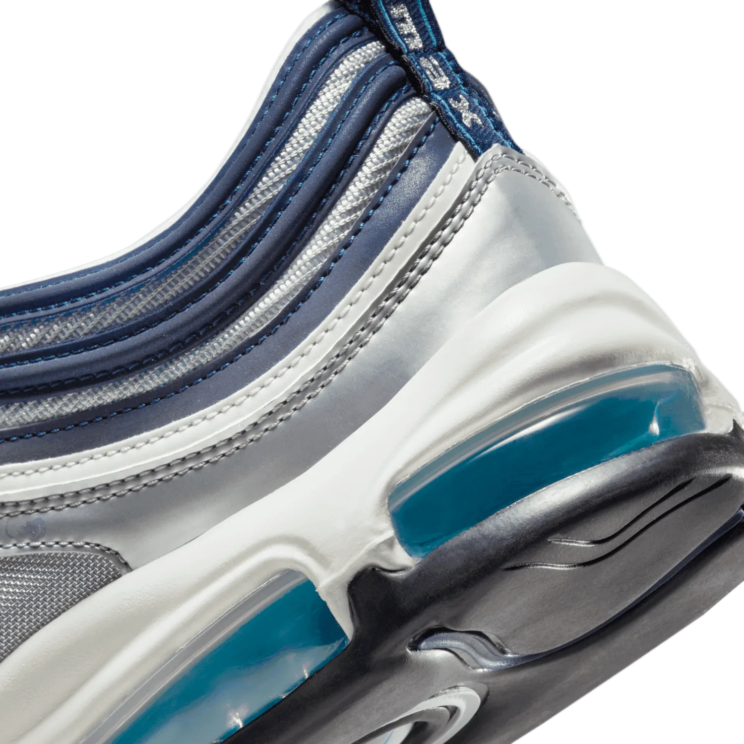Nike Air Max 97 Metallic Silver Chlorine Blue image 9
