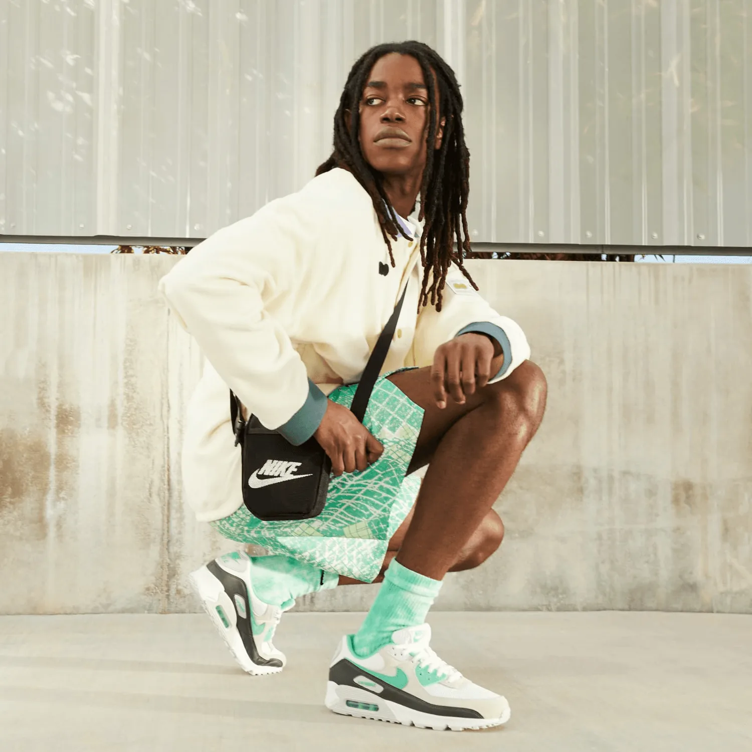 Nike Air Max 90 White Spring Green image 2