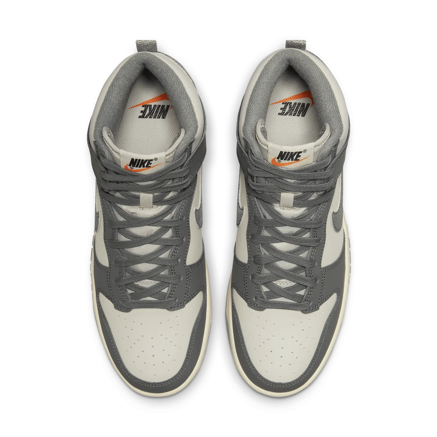 Nike Dunk High Tumbled Grey image 3