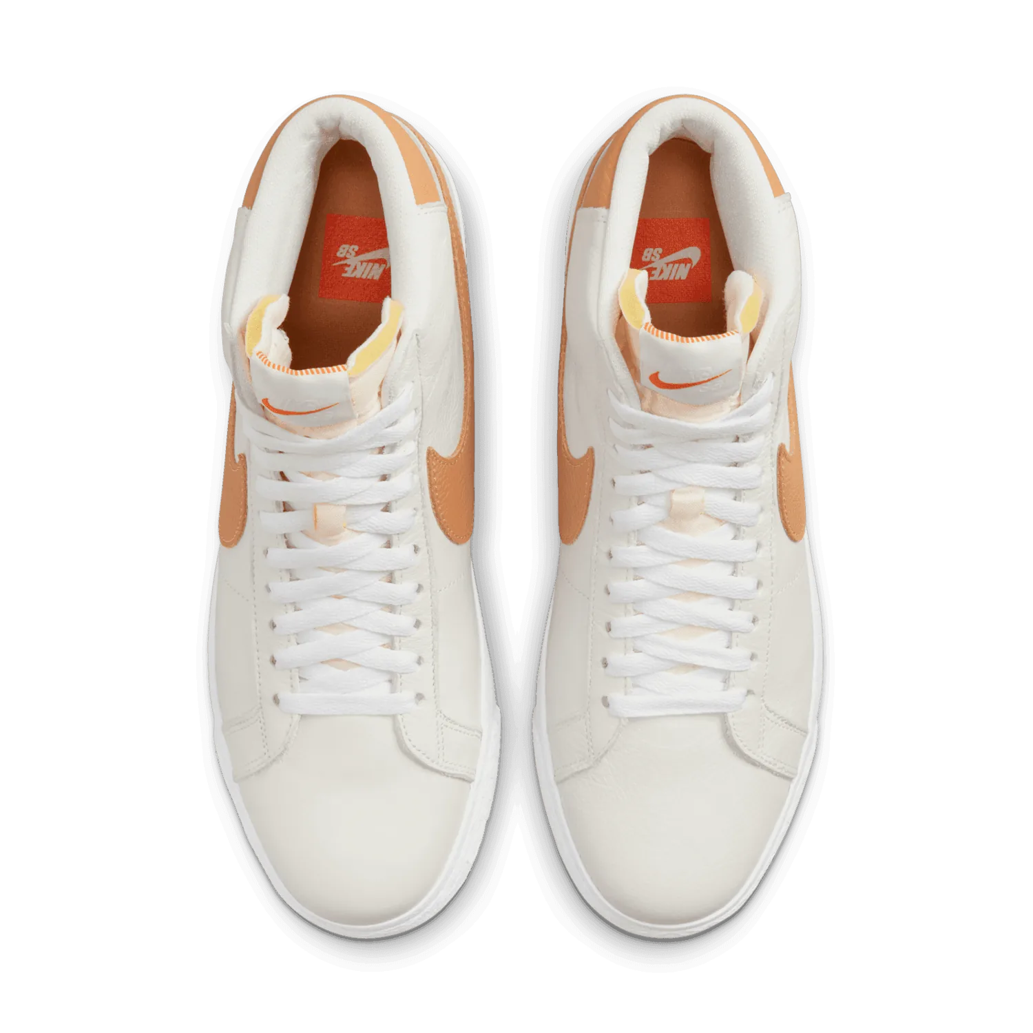 Nike SB Zoom Blazer Mid ISO White Light Cognac image 3