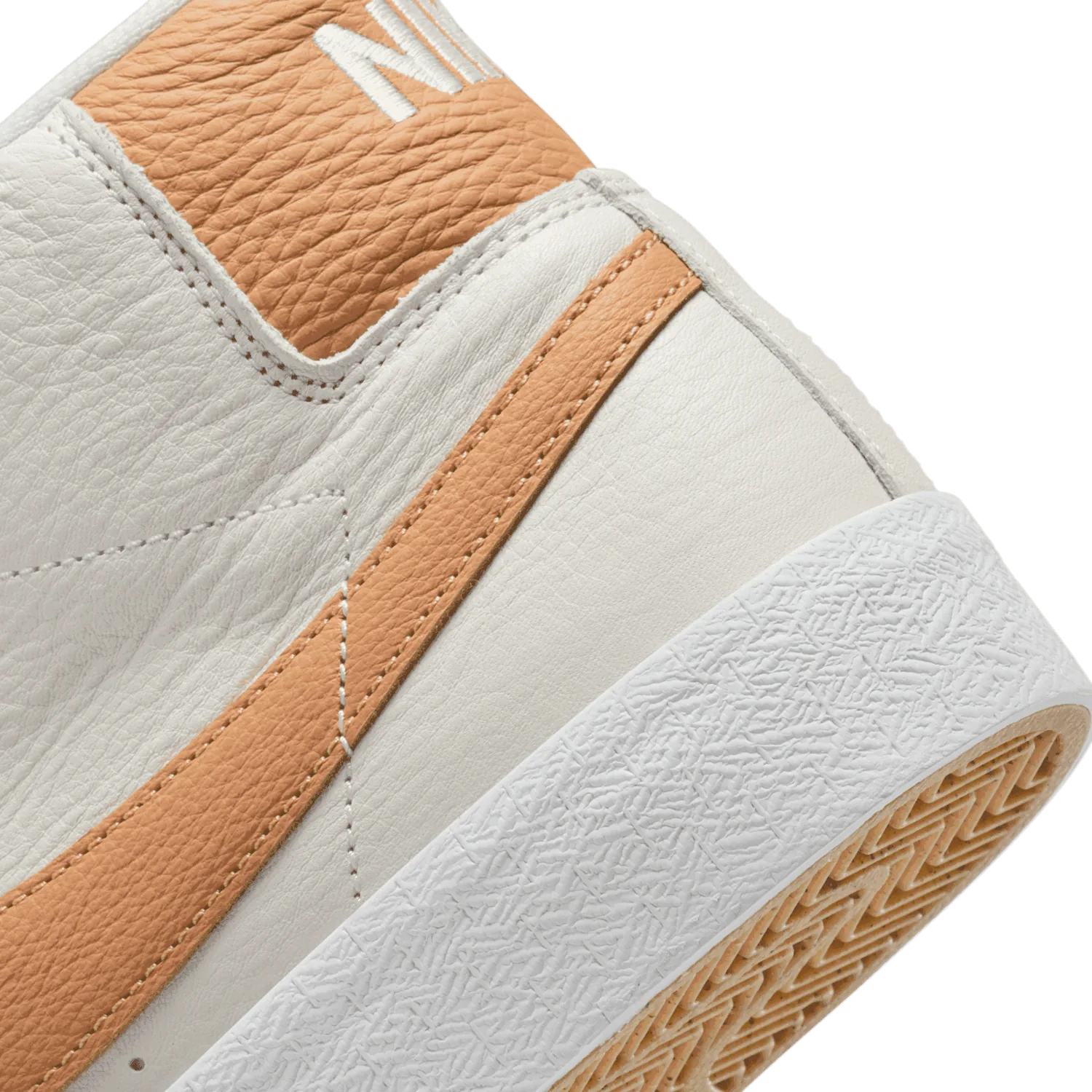 Nike SB Zoom Blazer Mid ISO White Light Cognac image 7