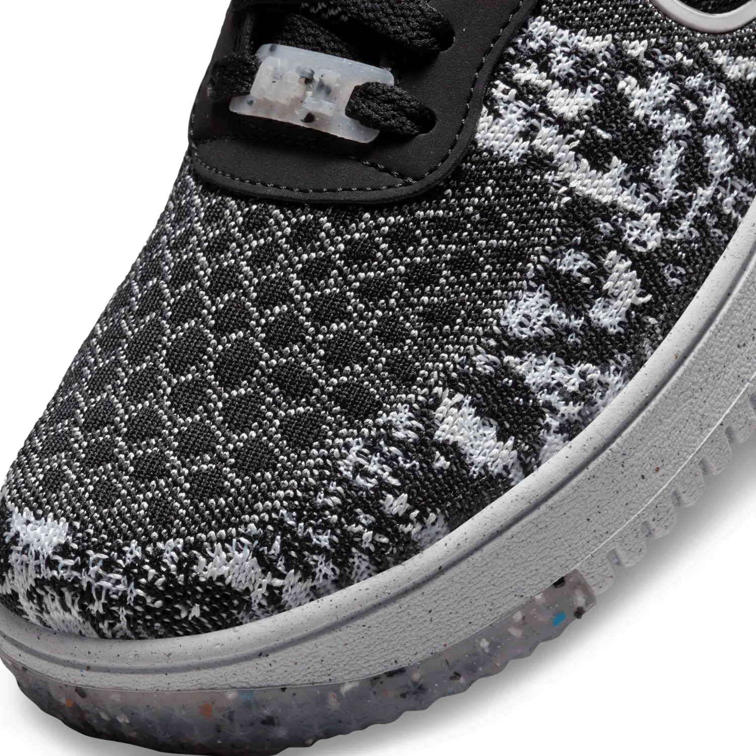 Nike Air Force 1 Crater Flyknit NN Black Pure Platinum image 7