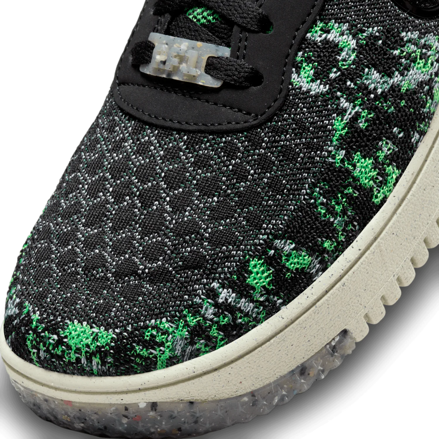 Nike Air Force 1 Crater Flyknit NN Black Scream Green image 5