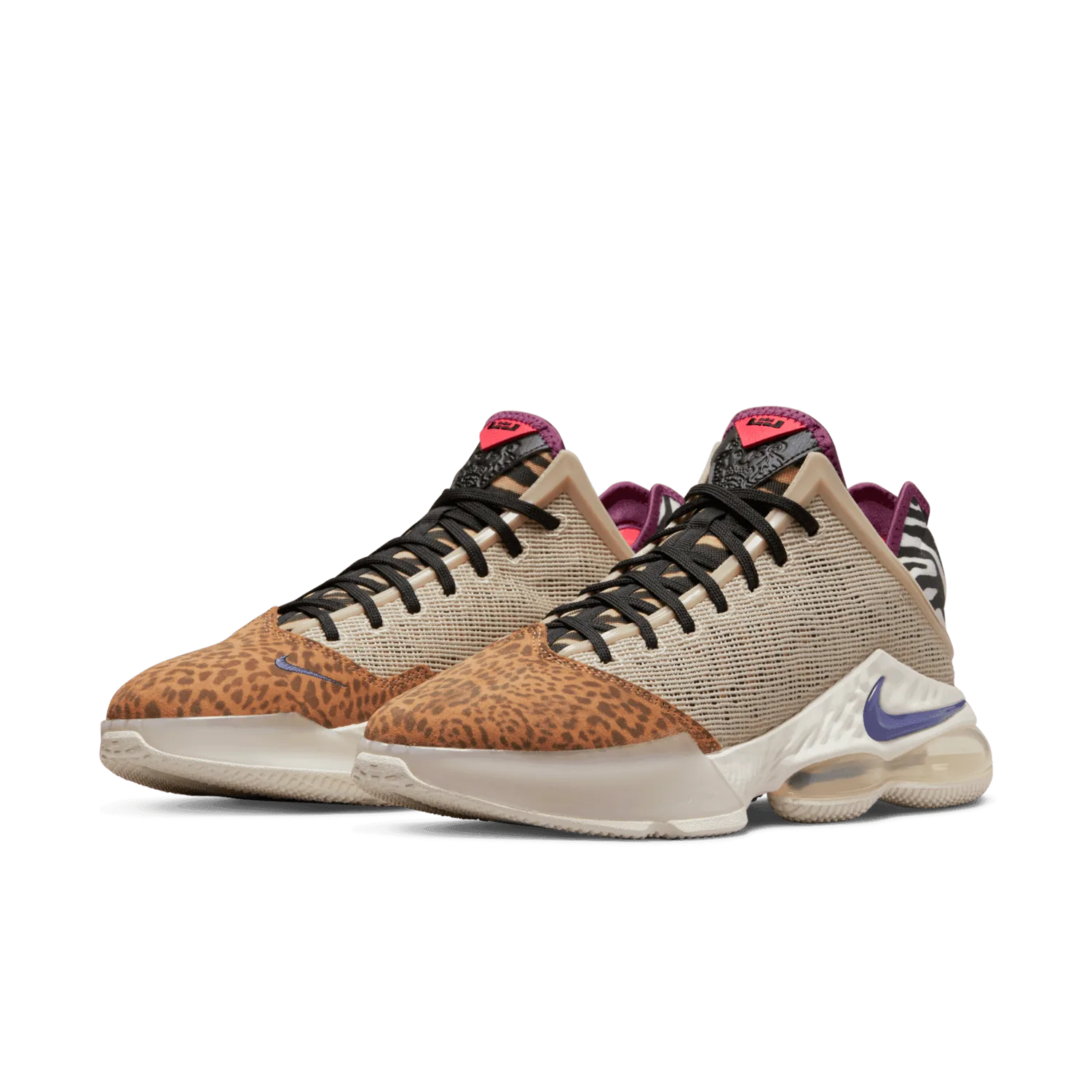 Nike LeBron 19 Low Safari image 4