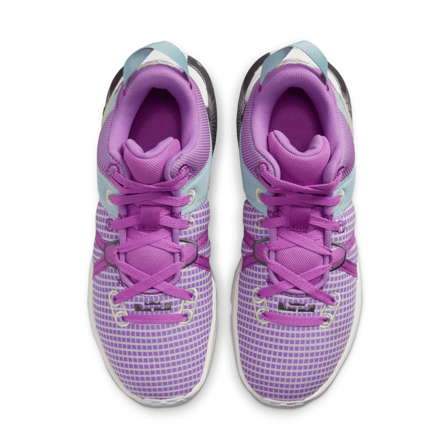 Nike LeBron Witness 7 Fuchsia Dream Sail White Citron Tint image 3