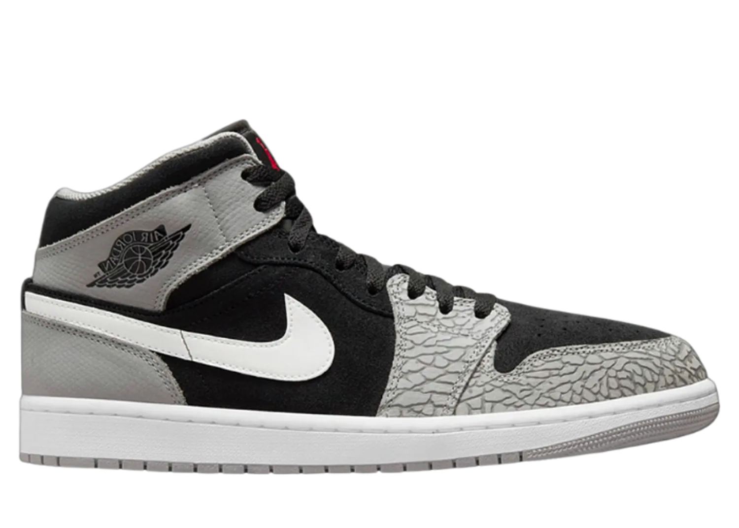 Jordan 1 Mid Elephant Print