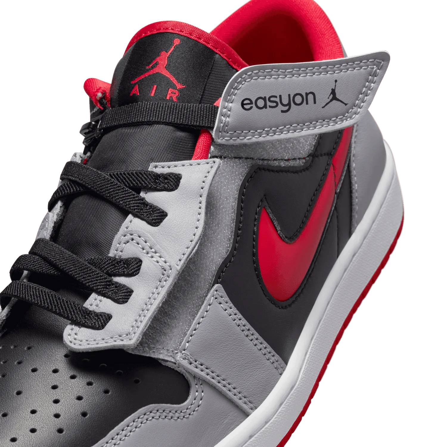 Air Jordan 1 Low EasyOn Black Cement image 5