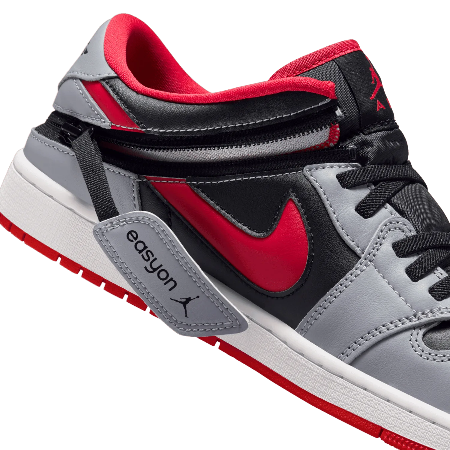 Air Jordan 1 Low EasyOn Black Cement image 7
