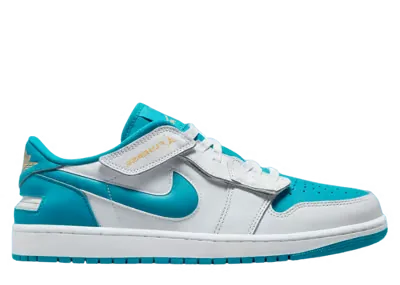 Air Jordan 1 Low Flyease White Aquatone
