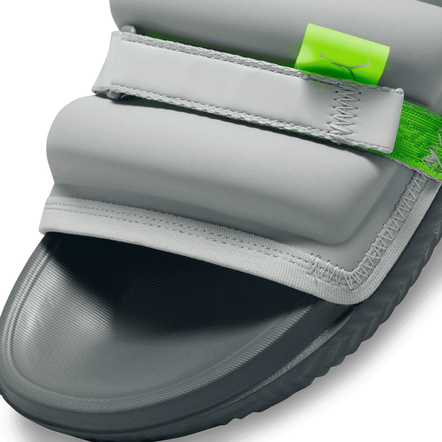 Jordan Super Play Slides in Grey image 4