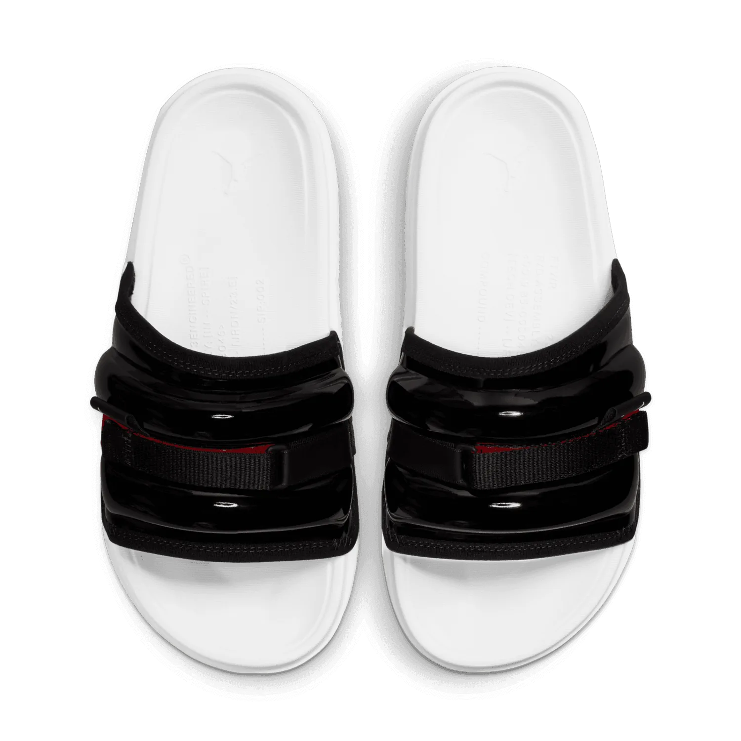 Jordan Super Play Slides in Black image 3