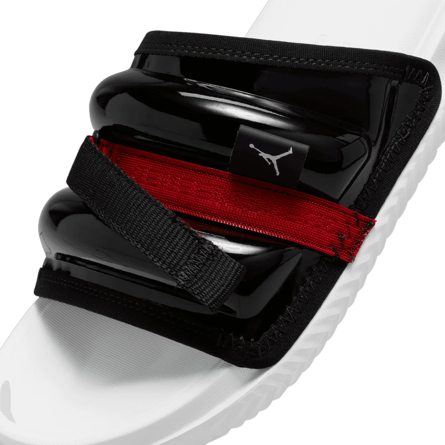 Jordan Super Play Slides in Black image 5