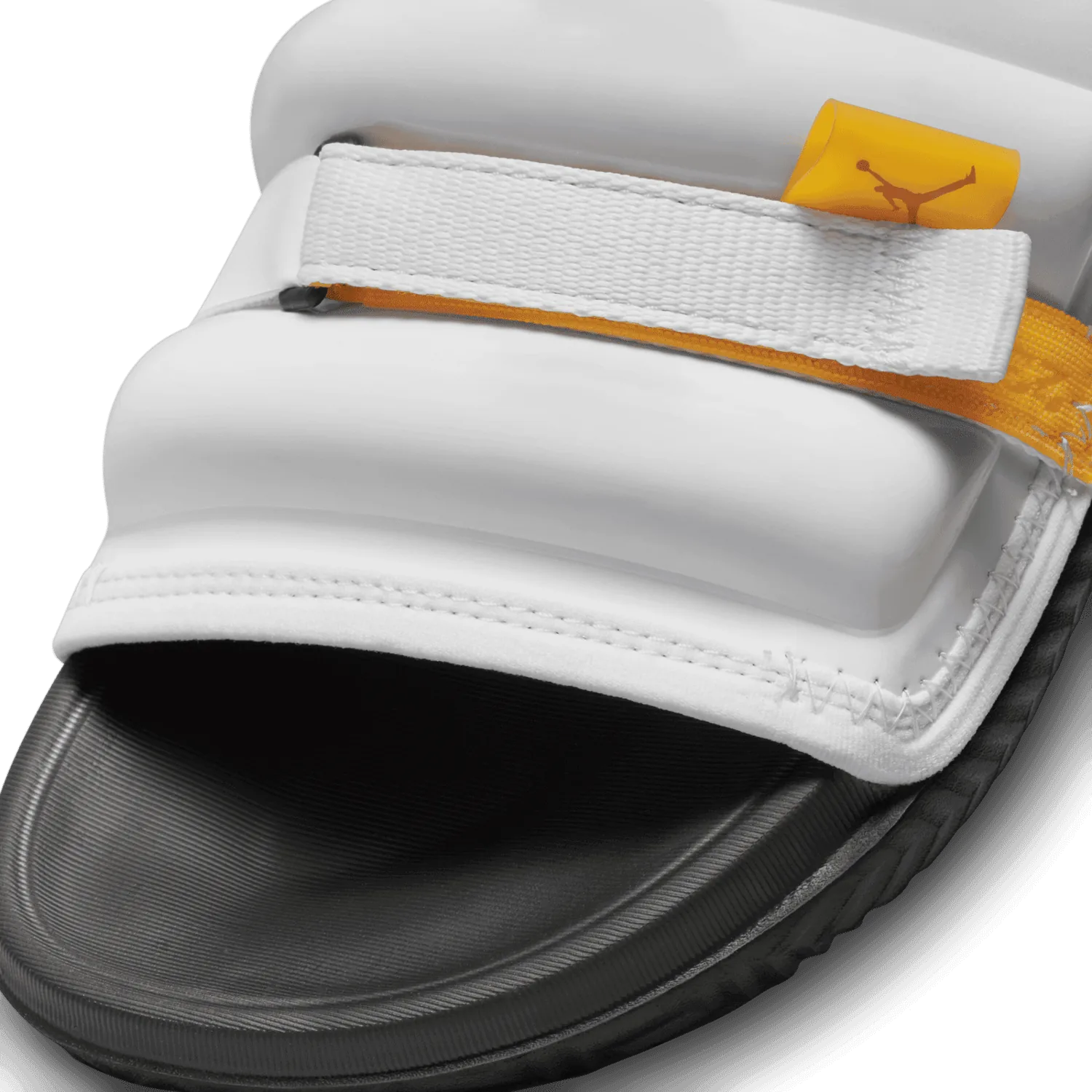 Jordan Super Play Slides in White image 5
