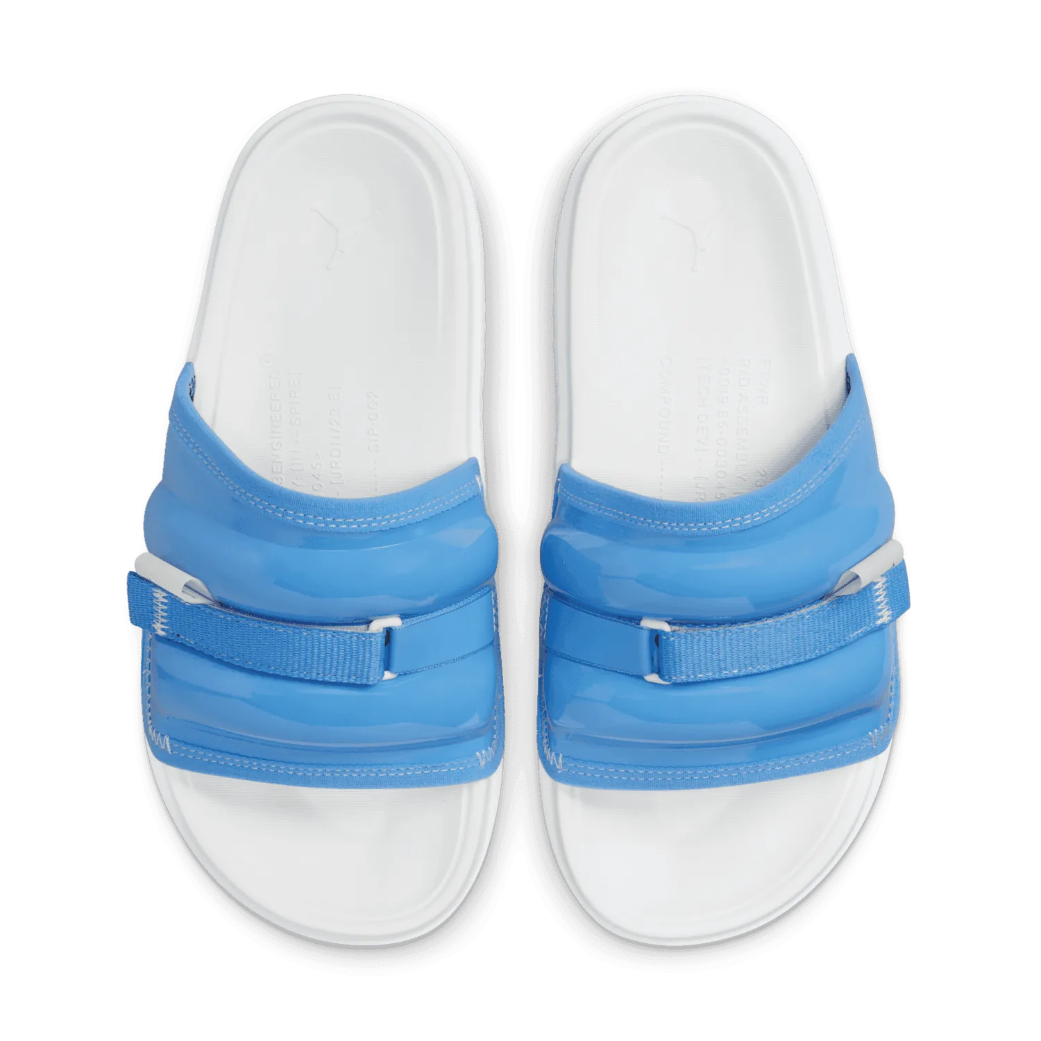 Jordan Super Play Slides in Blue image 3