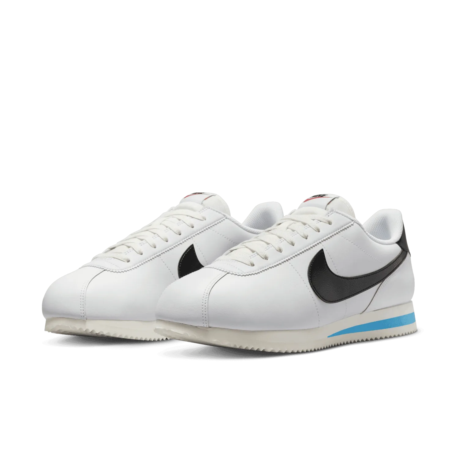 Nike Cortez White Black Light Photo Blue image 4