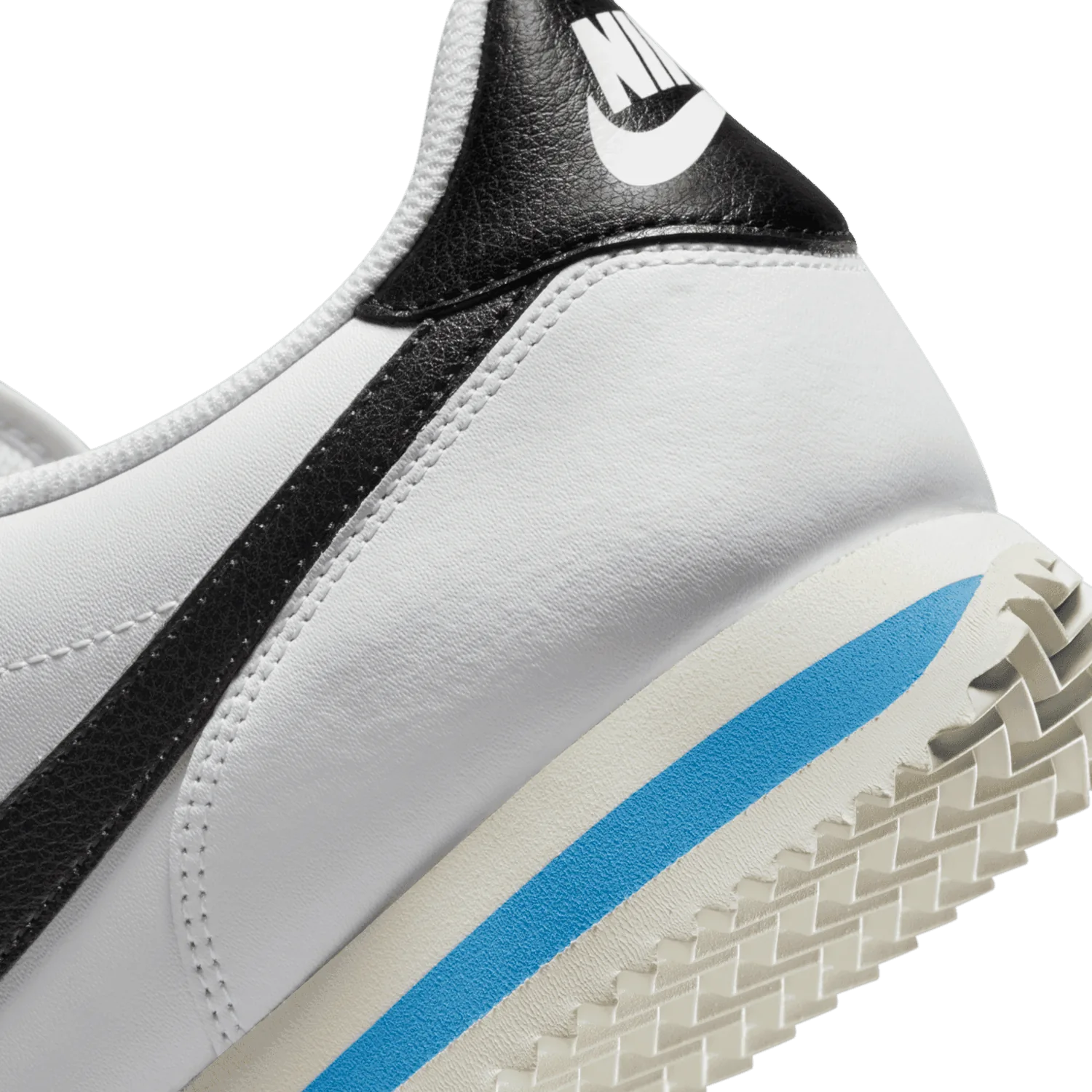 Nike Cortez White Black Light Photo Blue image 7