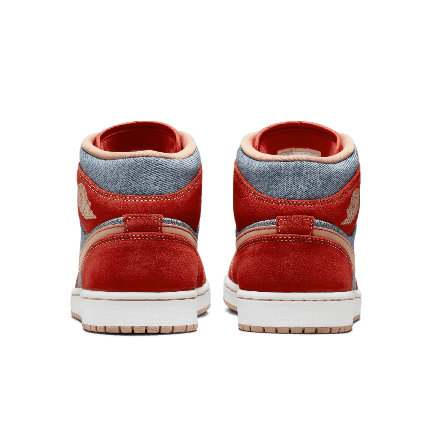 Jordan 1 Mid Denim Red image 5