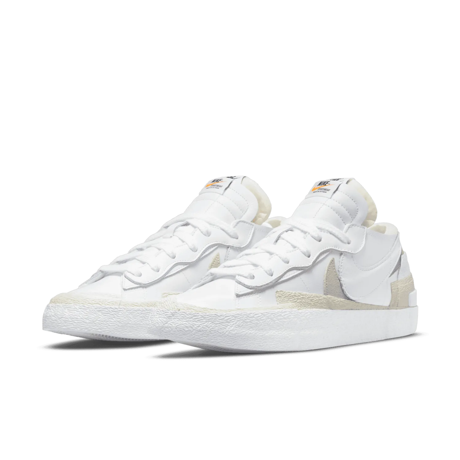 Nike Blazer Low sacai White Grey image 6