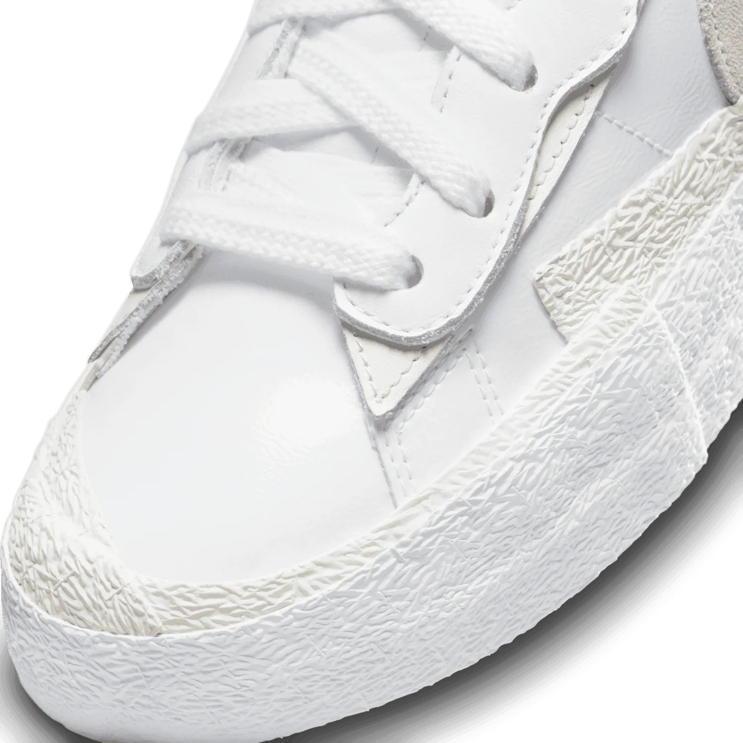 Nike Blazer Low sacai White Grey image 8
