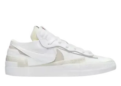 Nike Blazer Low sacai White Grey