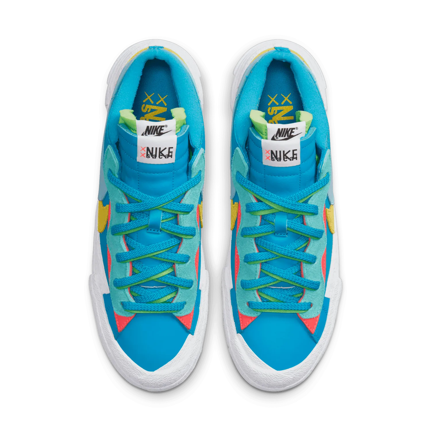 Nike Blazer Low sacai KAWS Neptune Blue image 5