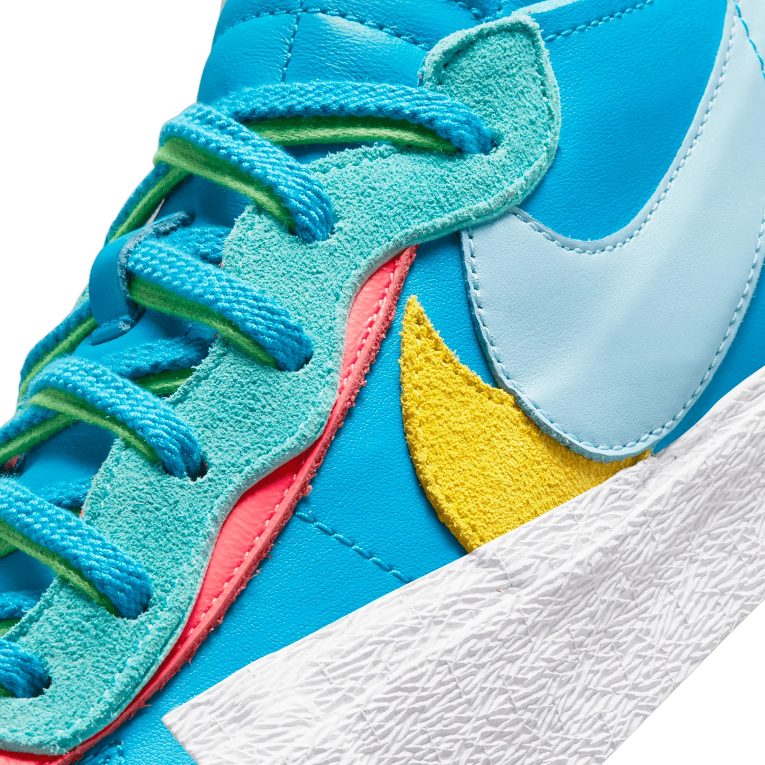 Nike Blazer Low sacai KAWS Neptune Blue image 11