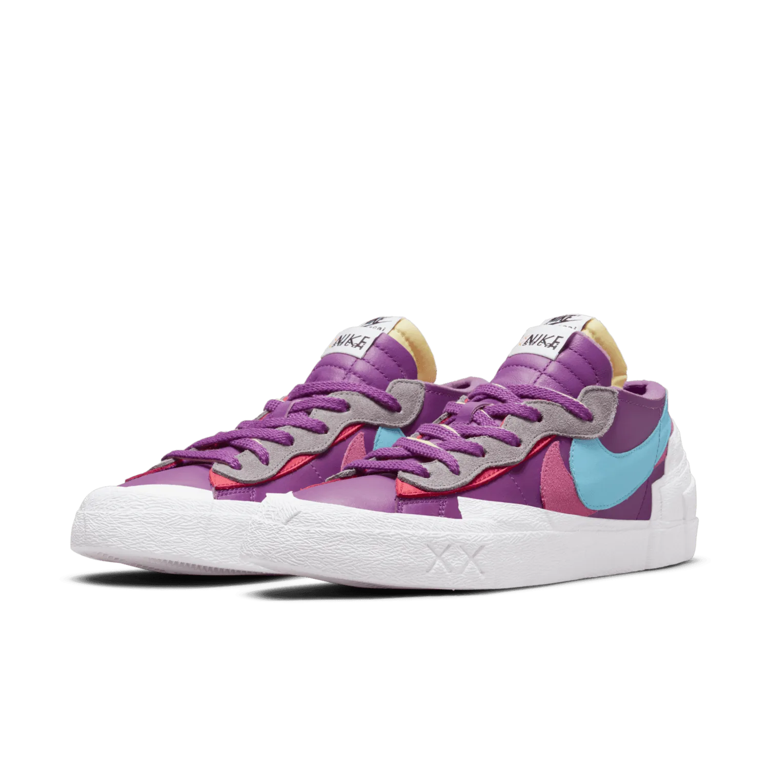 Nike Blazer Low sacai KAWS Purple image 5