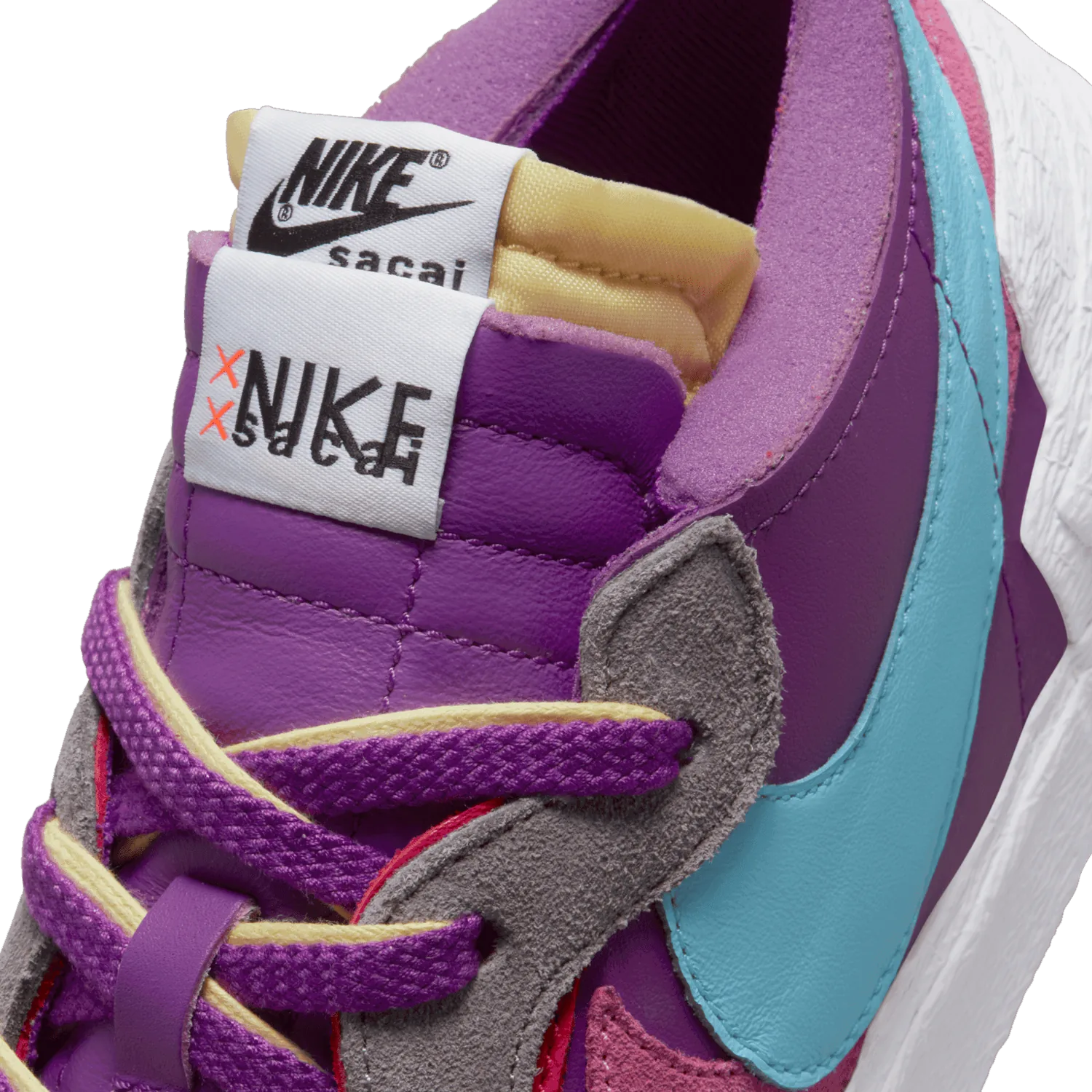 Nike Blazer Low sacai KAWS Purple image 9