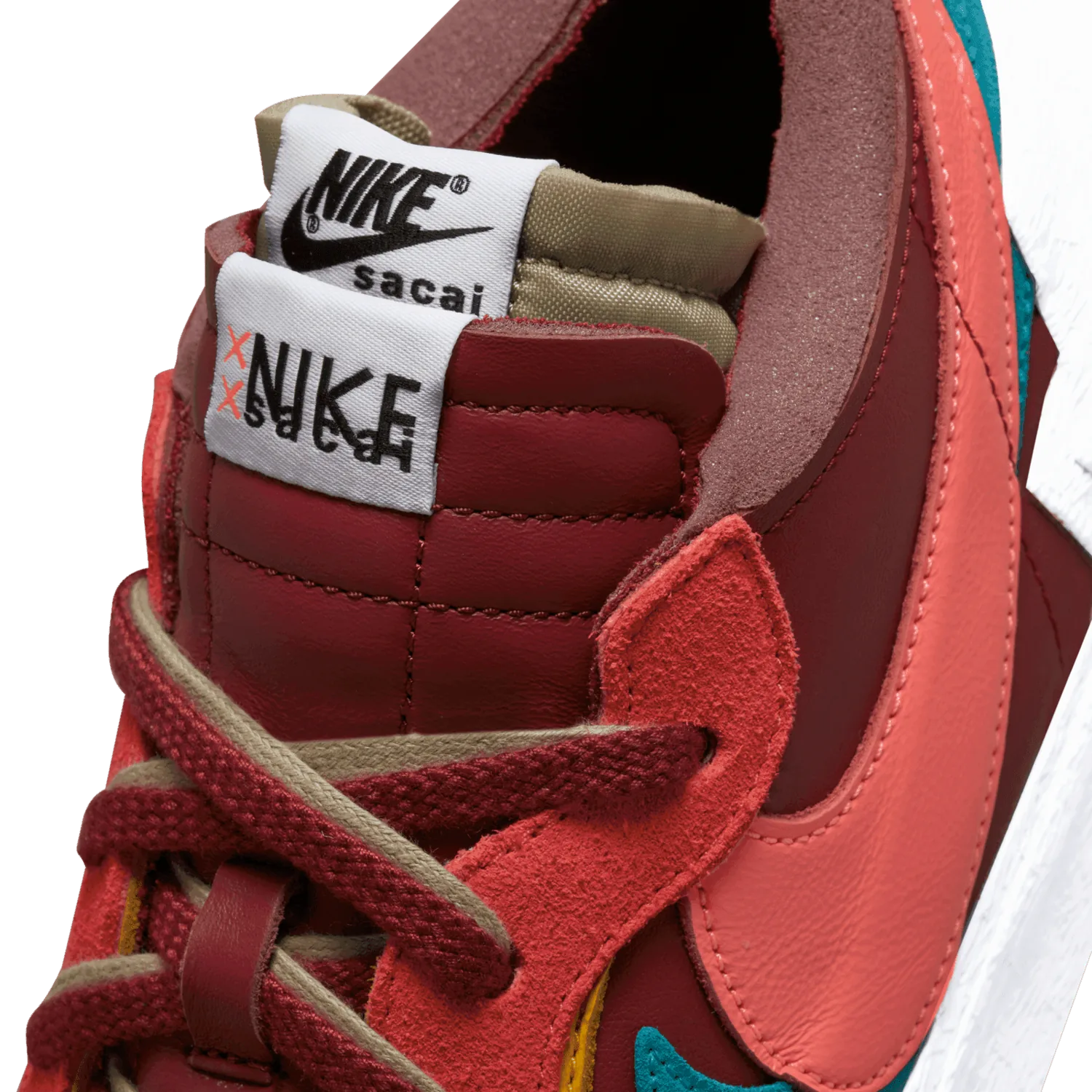 Nike Blazer Low sacai KAWS Red image 12
