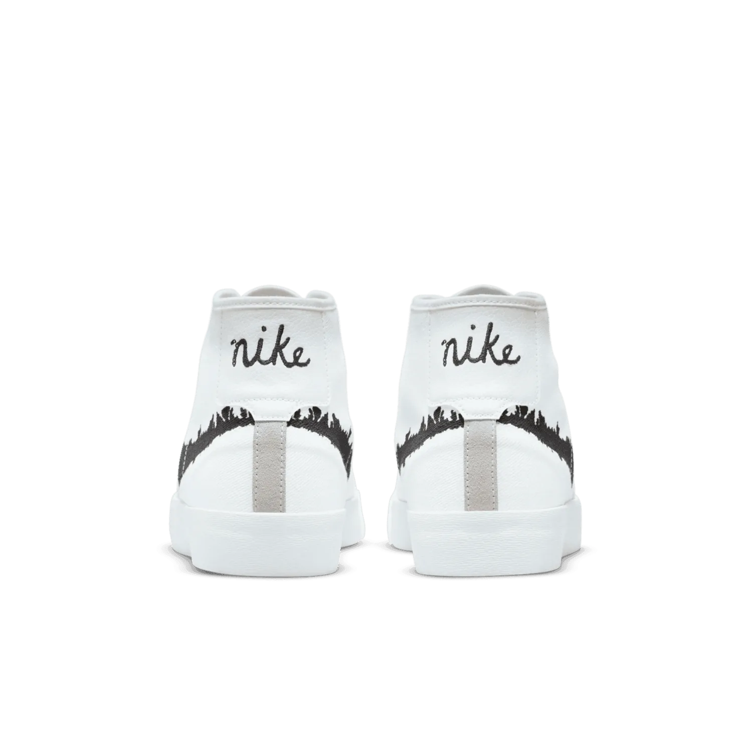 Nike SB Blazer Court Mid PRM White Black image 5