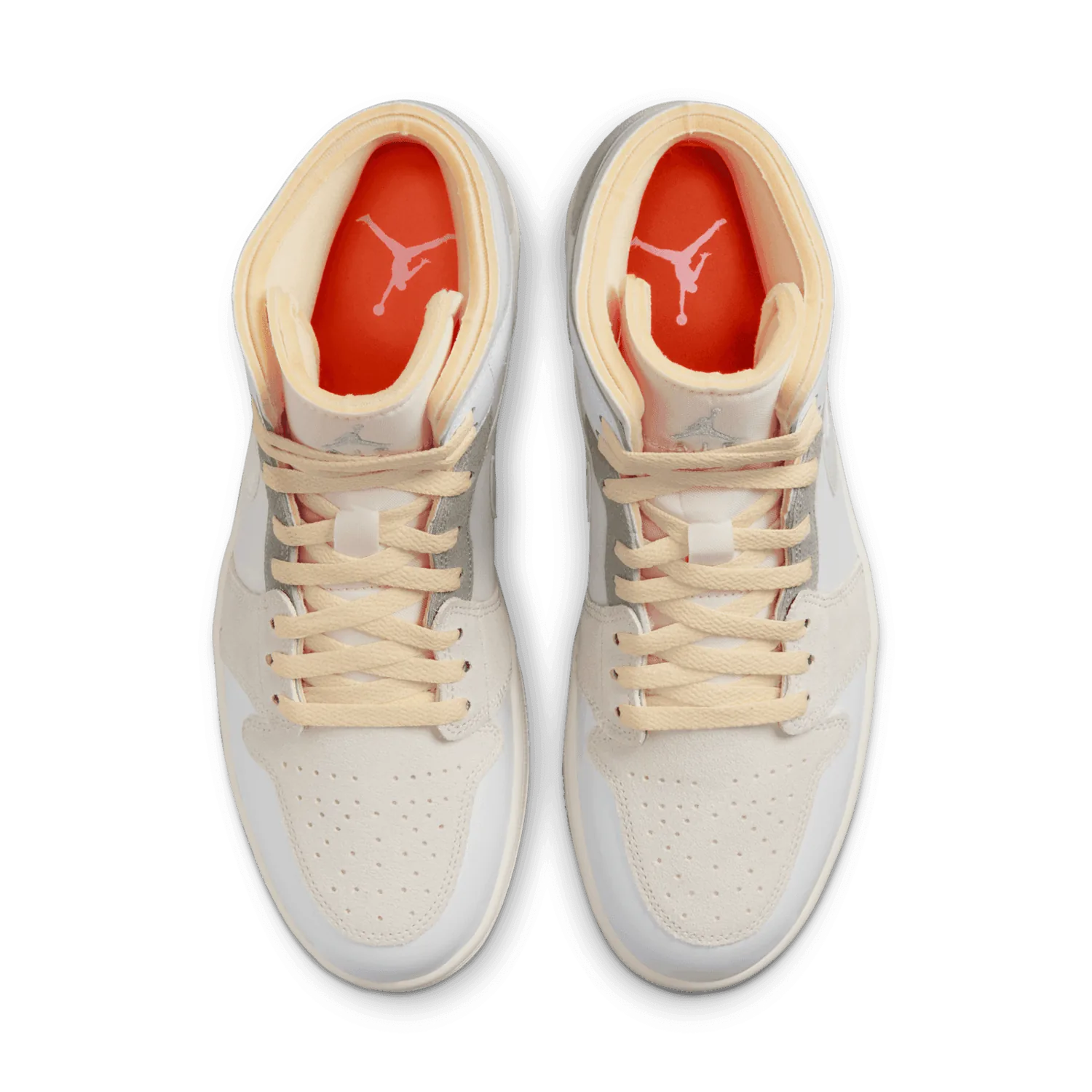 Jordan 1 Mid SE Craft Inside Out White Grey image 3