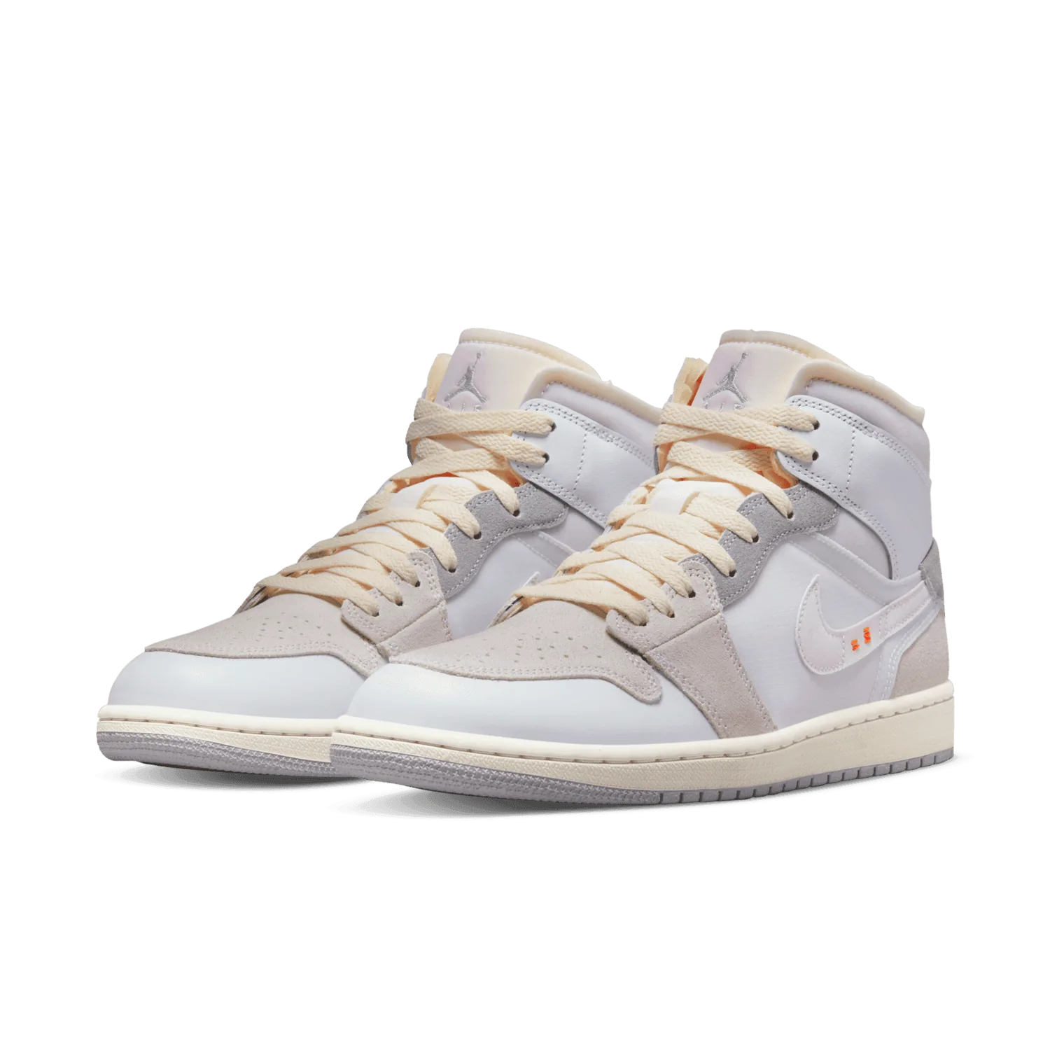 Jordan 1 Mid SE Craft Inside Out White Grey image 4